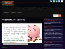 Tablet Screenshot of jrpsolutions.com